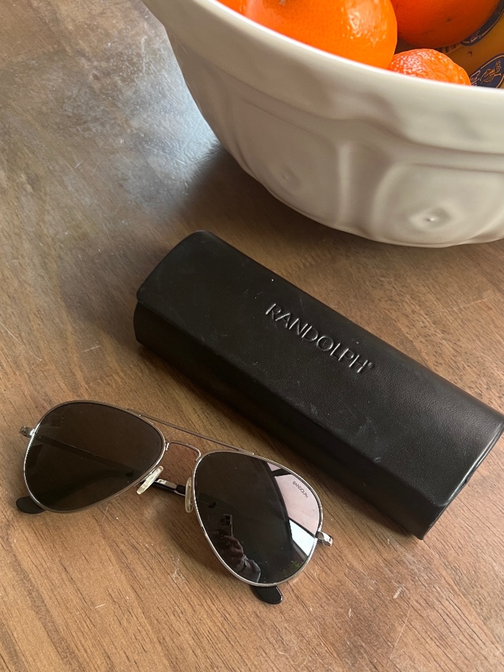 Randolph Concorde Aviator Sunglasses Polarized